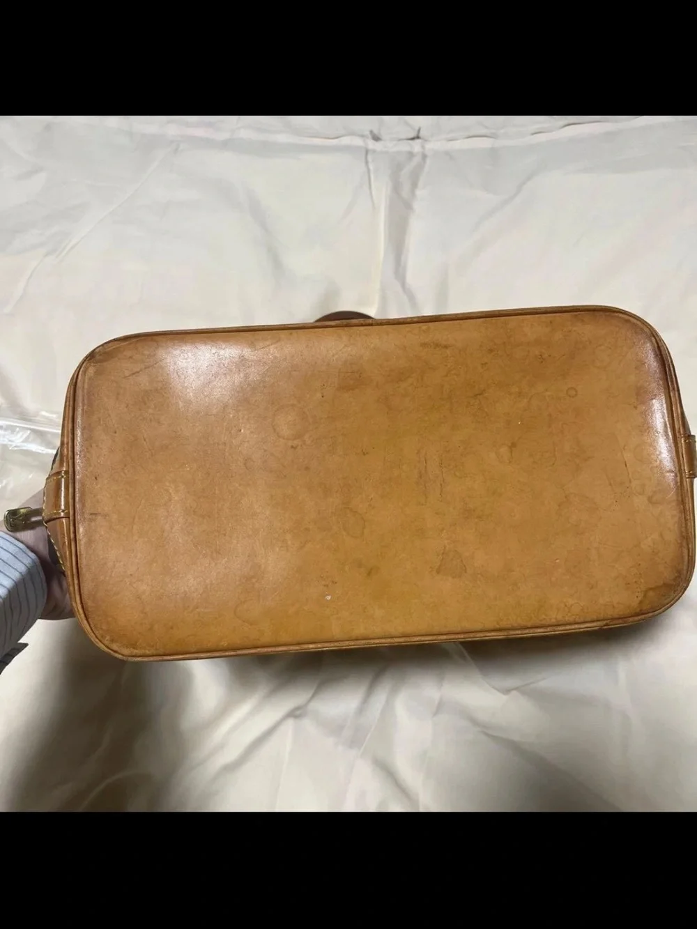 Louis Vuitton Monogram Canvas Alma BB Satchel - Brown